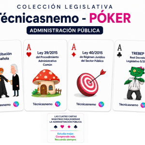 Colección legislativa Técnicasnemo- Póker ADMINISTRACIÓN PÚBLICA