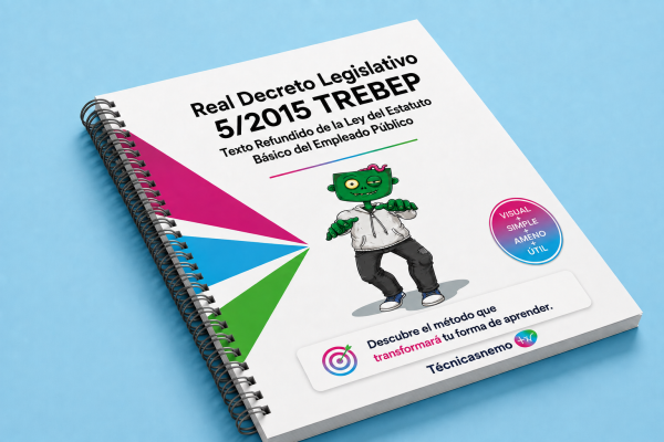 IMG PRODUCTO 2026 Manual Técnicasnemo- Real Decreto Legislativo 5/2015 se aprueba el TREBEP.