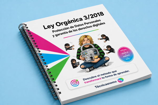 IMG PRODUCTO LEY DD PERSONALES 2026 Manual Técnicasnemo- Ley Orgánica 3/2018 Protección de Datos Personales y garantía de los derechos digitales.